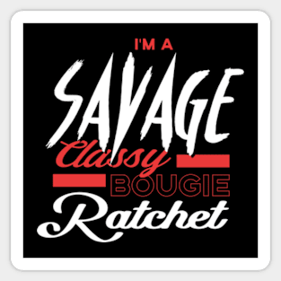 Savage Classy Bougie Ratchet Sticker